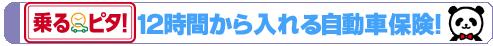 自動車保険・乗るピタ！　お申し込み